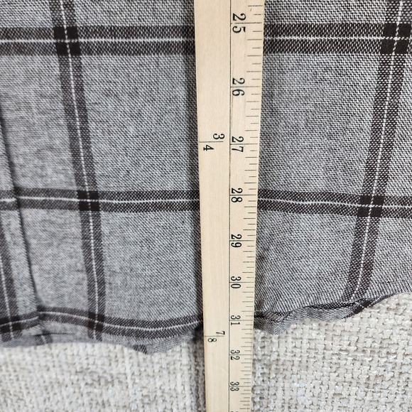 Antigua Regal Plaid Flannel Shirt Mens XL Brown White Long Sleeve Button NWT - Picture 5 of 11
